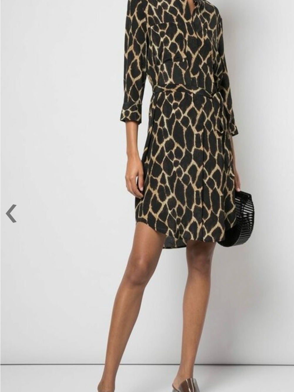 L'AGENCE 
Stella Sienna Printed Shirtdress